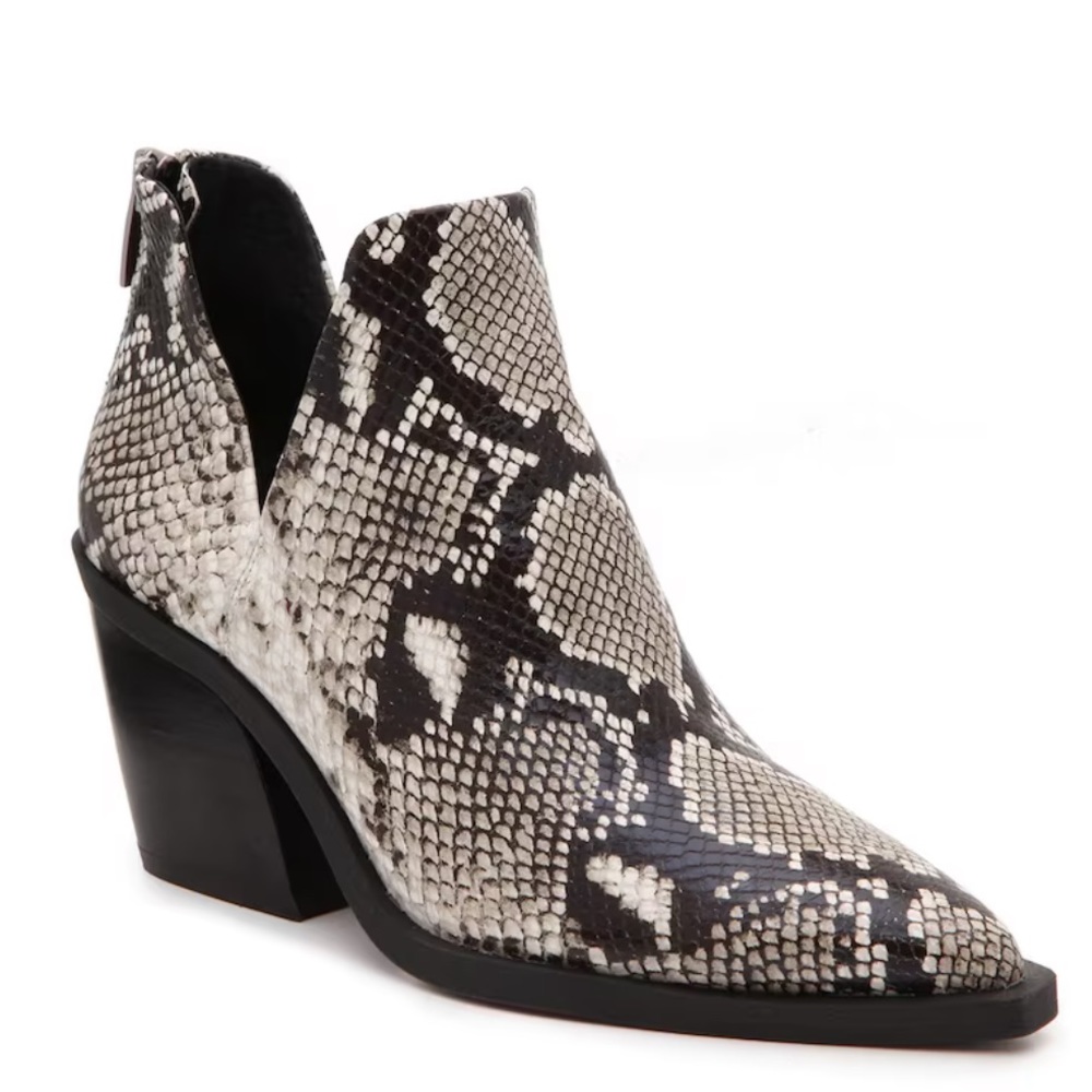 Vince Camuto Bibestie Snakeskin Bootie